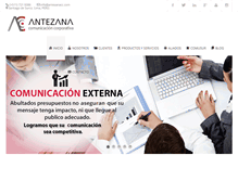 Tablet Screenshot of antezanacc.com